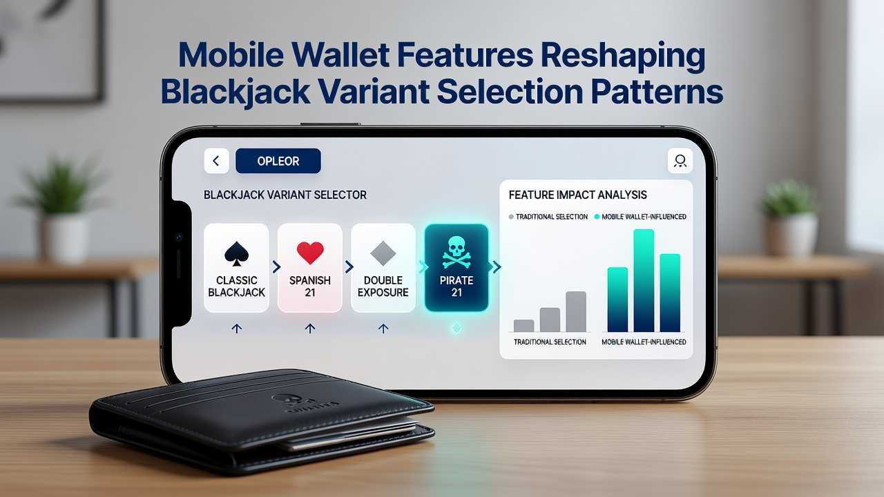 Players engaging with mobile blackjack variants through secure wallet integrations in a live casino setting