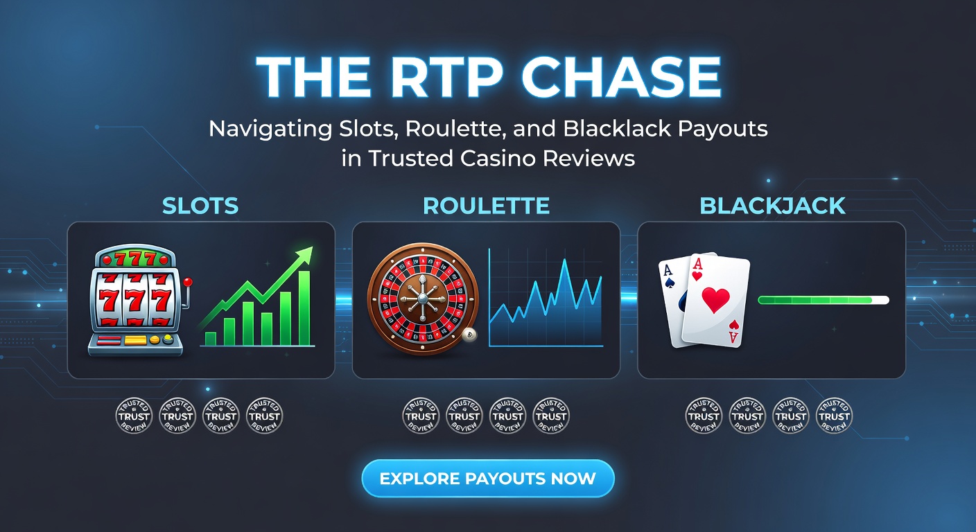 Close-up view of RTP data charts comparing slots, roulette, and blackjack payouts highlighted in a professional casino review dashboard