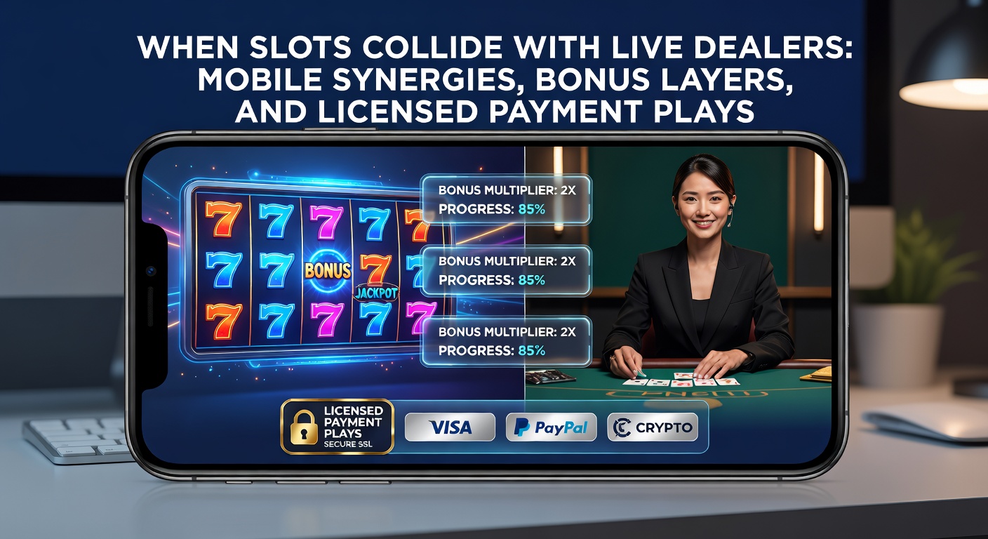 Close-up of a smartphone displaying bonus notifications overlaying a live dealer roulette wheel and slot reels